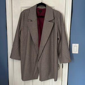 Plaid Blazer Ann Taylor